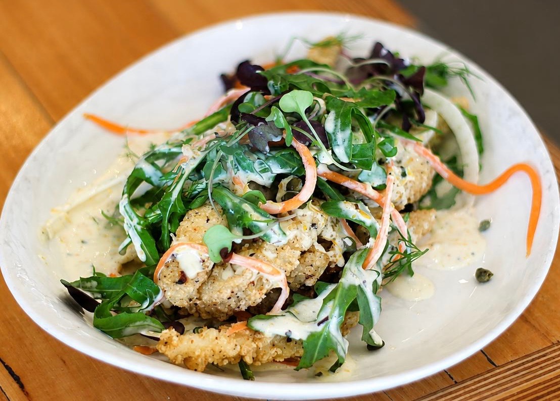 Calamari & Rocket Salad